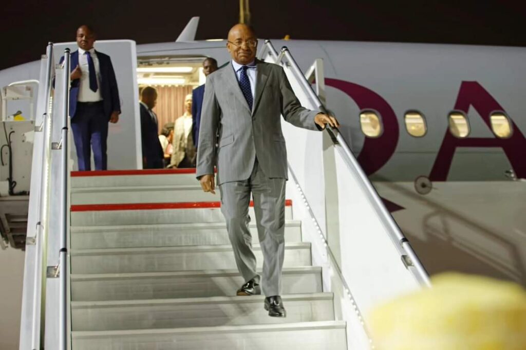 Rais Mwinyi awasili Qatar