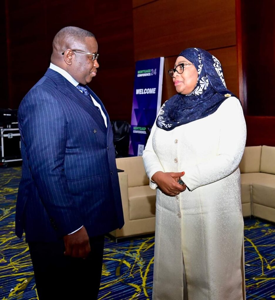 Rais Samia katika mkutano Marekani