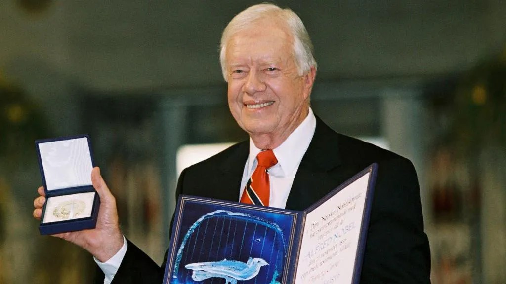 Biden, Trump wamlilia Jimmy Carter
