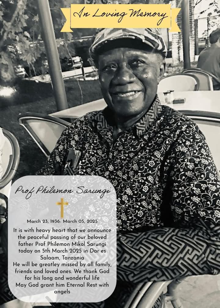 Profesa Sarungi afariki dunia