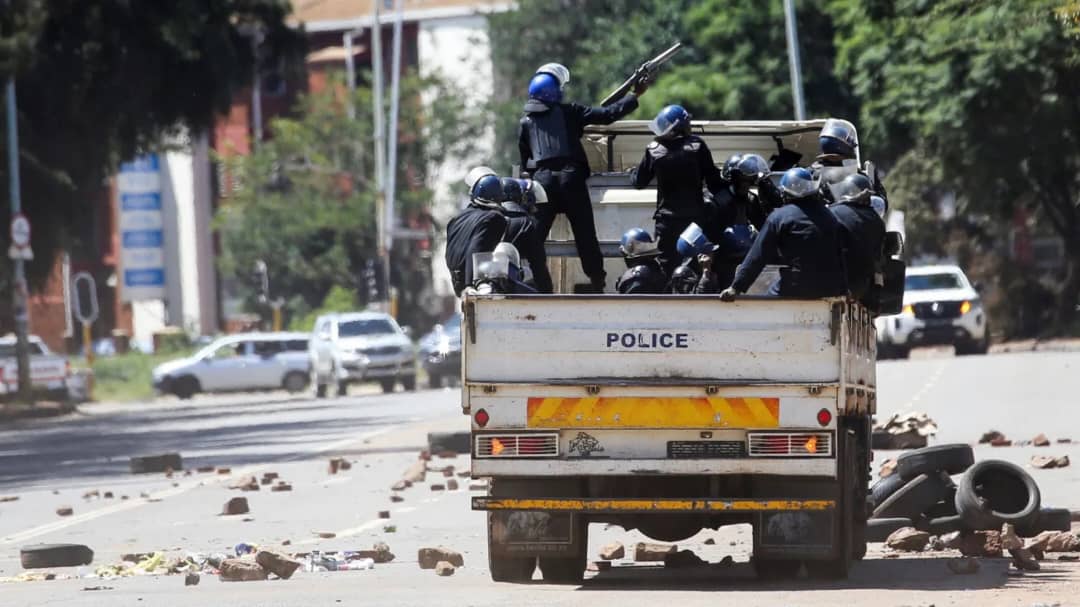 Mitaa mitupu maandamana no yakibuma Zimbabwe