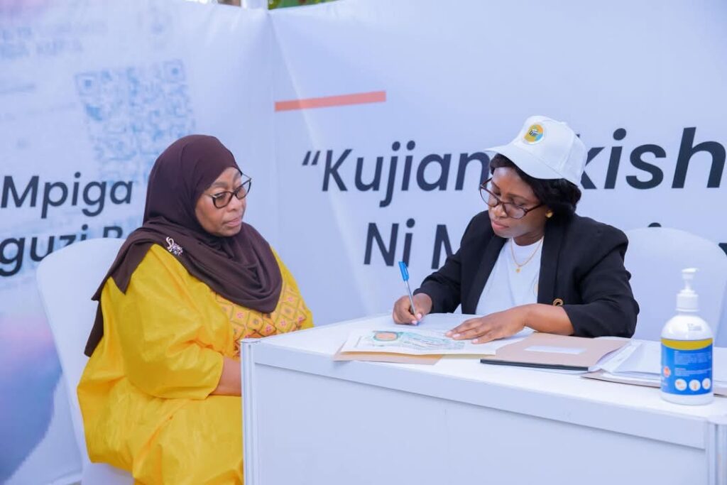 Rais Samia atoa wito wananchi kujiandikisha kupiga kura